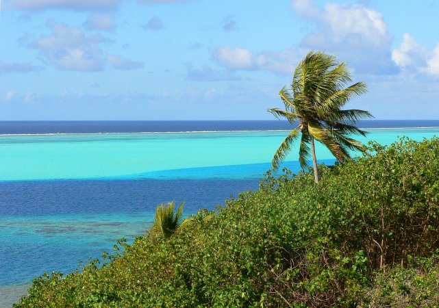 27- Le lagon cote est de Huahine iti 
